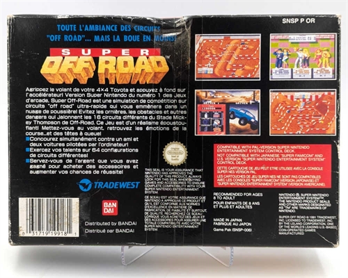 Super Off Road - Original Æske - SNES - (FAH) (C Grade) (Genbrug)